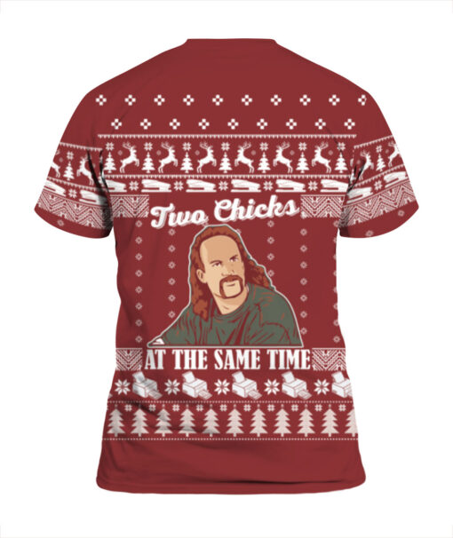 Diedrich Bader two chicks at the same time Christmas sweater $29.95