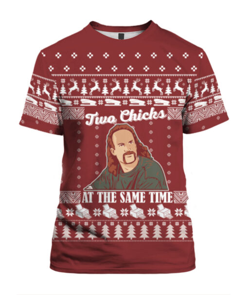 Diedrich Bader two chicks at the same time Christmas sweater $29.95