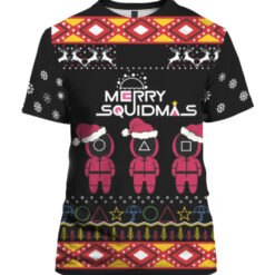Squid Game Merry Squidmas Christmas sweater $29.95 d41dd96a7eabbf0c7d55781a5c9919fc APTS Colorful front