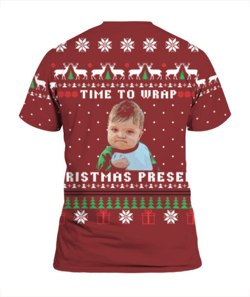 Time to wrap Christmas Present sweater $29.95