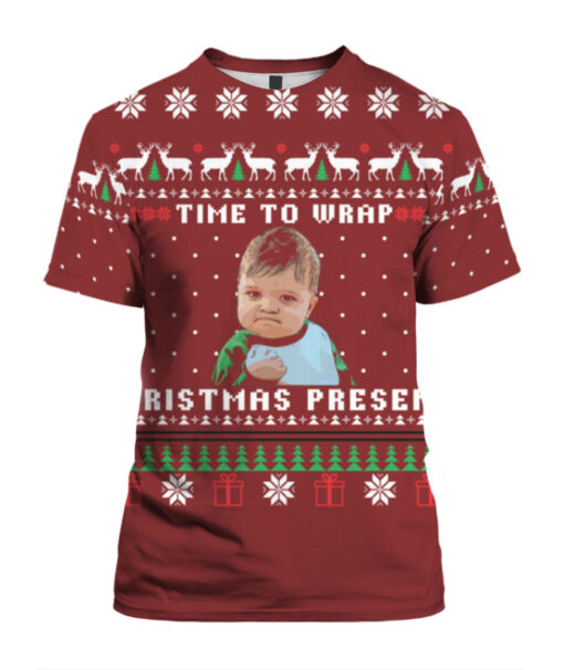 Time to wrap Christmas Present sweater $29.95