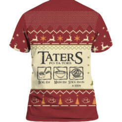 Lord Of The Rings Taters Potatoes Christmas Sweater $29.95 d81b7fc9637cc42c86208190016dcca0 APTS Colorful back