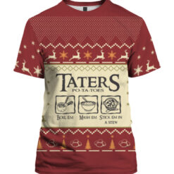 Lord Of The Rings Taters Potatoes Christmas Sweater $29.95