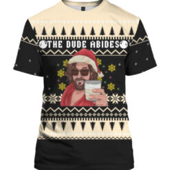 The Dude Abides Christmas sweater $29.95 dadbe8a949dba8a80939c0b7de7006e8 APTS Colorful front