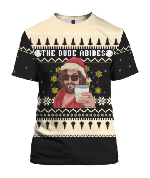 The Dude Abides Christmas sweater $29.95 dadbe8a949dba8a80939c0b7de7006e8 APTS Colorful front