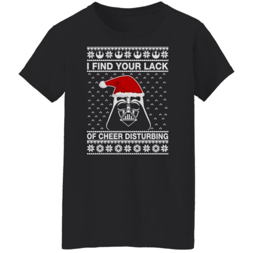 Darth Vader i find your lack of cheer disturbing Christmas sweater $19.95 redirect10032021221035 11