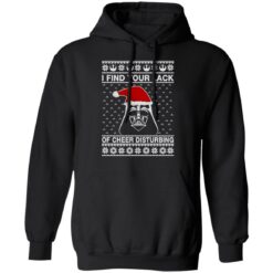 Darth Vader i find your lack of cheer disturbing Christmas sweater $19.95