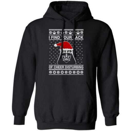 Darth Vader i find your lack of cheer disturbing Christmas sweater $19.95 redirect10032021221035 3