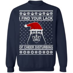 Darth Vader i find your lack of cheer disturbing Christmas sweater $19.95 redirect10032021221035 7