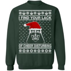 Darth Vader i find your lack of cheer disturbing Christmas sweater $19.95 redirect10032021221035 8