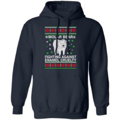 Molar bear fighting against enamel cruelty Christmas sweatshirt $19.95 redirect10032021231017 4