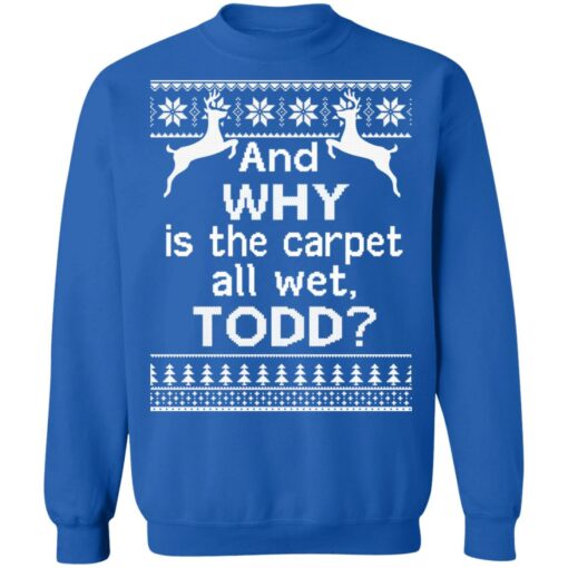 And why is the carpet all wet todd Christmas sweater $19.95 redirect10042021001023 1