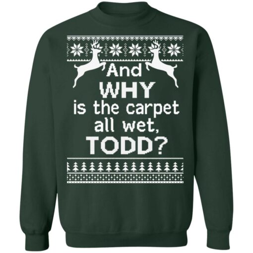 And why is the carpet all wet todd Christmas sweater $19.95 redirect10042021001023