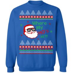 Santa Claus where my ho's at Christmas sweater $19.95 redirect10042021001028 9
