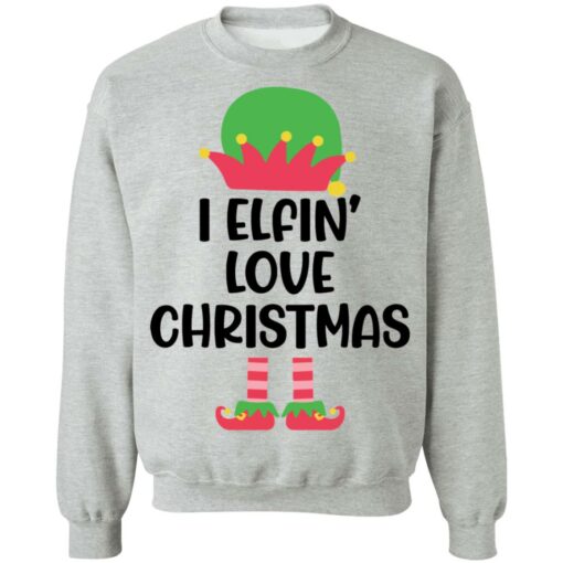 I Elfin love Christmas sweater $19.95