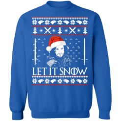 Jon Snow let it snow Christmas sweater $19.95 redirect10042021001056 9