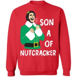 ELF son of a nutcracker Christmas sweater $19.95 redirect10042021021030 7