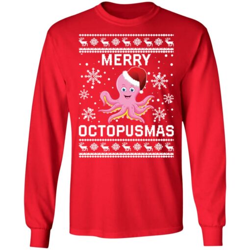 Merry octopusmas Christmas sweater $19.95 redirect10042021021031 1