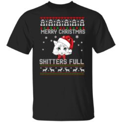 Cat Merry Christmas shitters full Christmas sweater $19.95