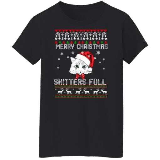 Cat Merry Christmas shitters full Christmas sweater $19.95