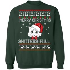 Cat Merry Christmas shitters full Christmas sweater $19.95