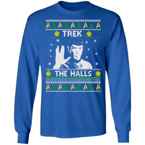 Spock Trek the halls Christmas sweater $19.95 redirect10042021021042 1