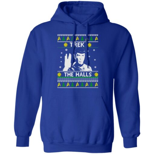 Spock Trek the halls Christmas sweater $19.95 redirect10042021021042 5