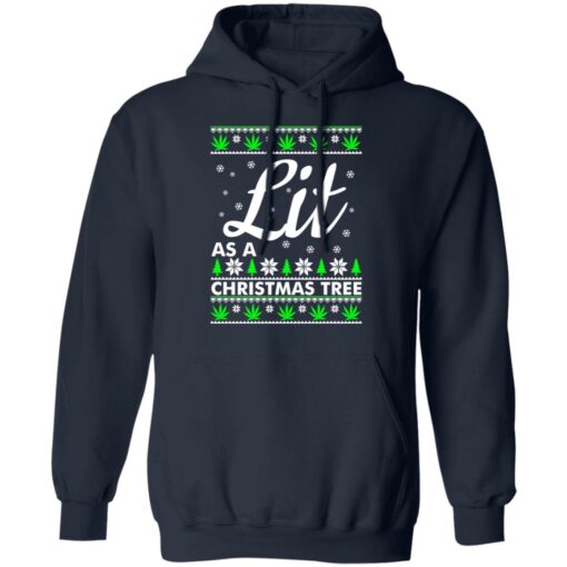 Lit as a christmas tree Christmas sweater $19.95 redirect10042021031008 4