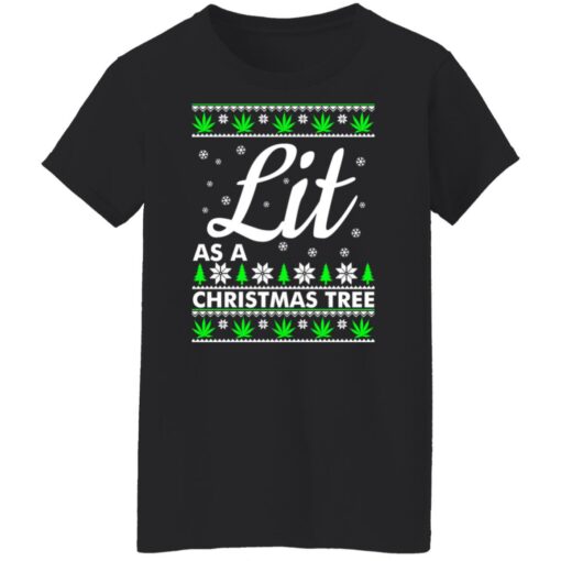 Lit as a christmas tree Christmas sweater $19.95 redirect10042021031009 5