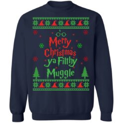 Merry Christmas ya filthy muggle Christmas sweater $19.95
