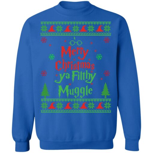 Merry Christmas ya filthy muggle Christmas sweater $19.95
