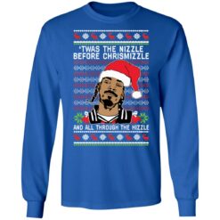 Snoop Dogg twas the nizzle before chrismizzle Christmas sweater $19.95