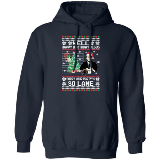 Michael Scott well happy birthday jesus Christmas sweater $19.95