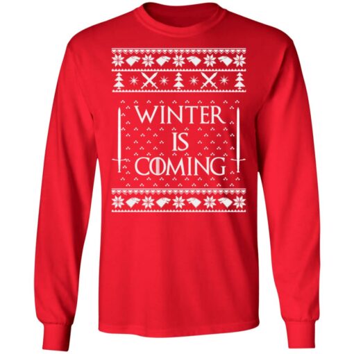 Winter is coming Christmas sweater $19.95