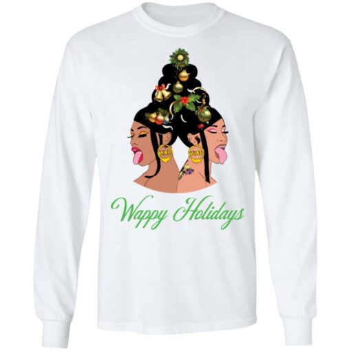 Cardi B wappy holidays Christmas sweater $19.95