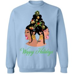 Cardi B wappy holidays Christmas sweater $19.95