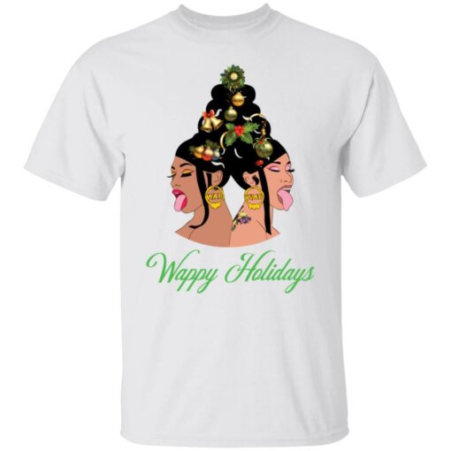 Cardi B wappy holidays Christmas sweater $19.95