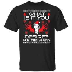 Lucifer what is it you desire for Christmas sweater $19.95