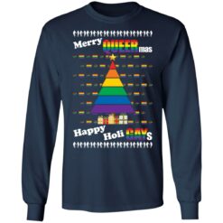 Merry queermas happy Holidays Christmas sweater $19.95