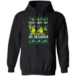 Pizza dude’s got 30 seconds Ninja Turtles Christmas sweater $19.95