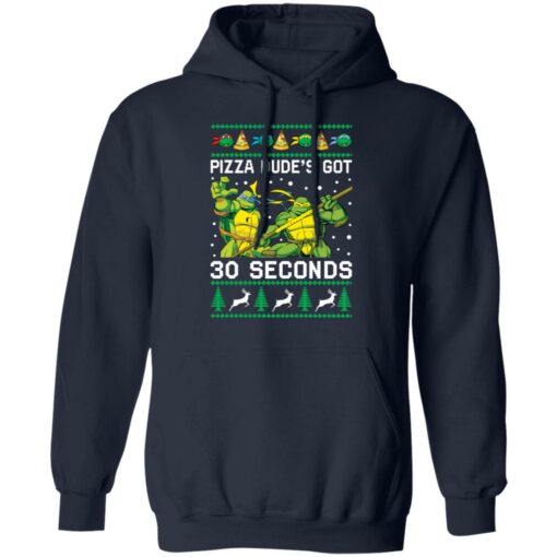 Pizza dude’s got 30 seconds Ninja Turtles Christmas sweater $19.95