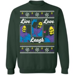 Death live laugh love Christmas sweater $19.95