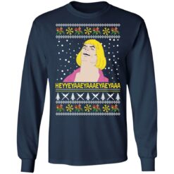 He Man hey yey a a Christmas sweater $19.95