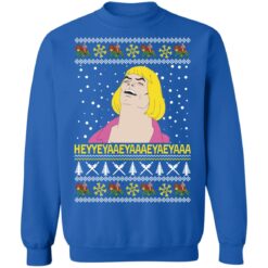 He Man hey yey a a Christmas sweater $19.95