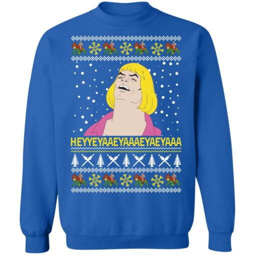 He Man hey yey a a Christmas sweater $19.95