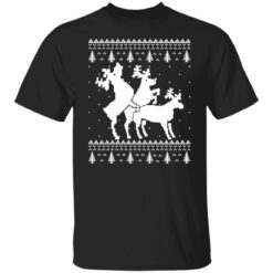 Reindeer Humping Unisex Christmas sweater $19.95