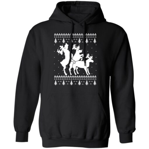Reindeer Humping Unisex Christmas sweater $19.95 redirect10062021061018 3