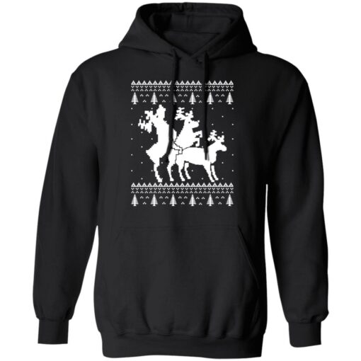 Reindeer Humping Unisex Christmas sweater $19.95