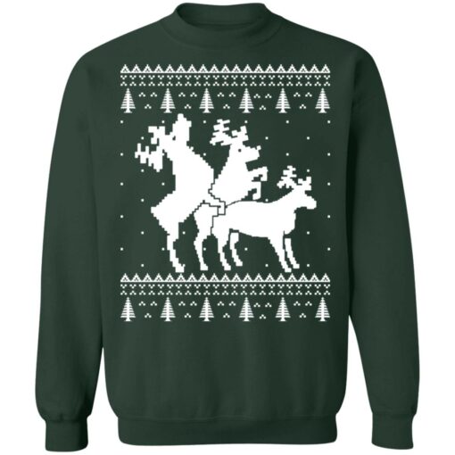 Reindeer Humping Unisex Christmas sweater $19.95 redirect10062021061018 8