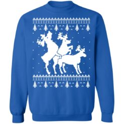 Reindeer Humping Unisex Christmas sweater $19.95